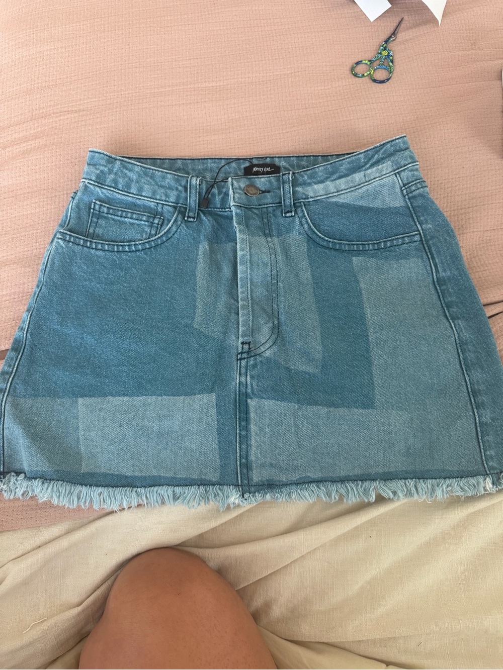 Nasty Gal Denim Mini Skirt | Women’s US 2 (UK 6 / EU 34)